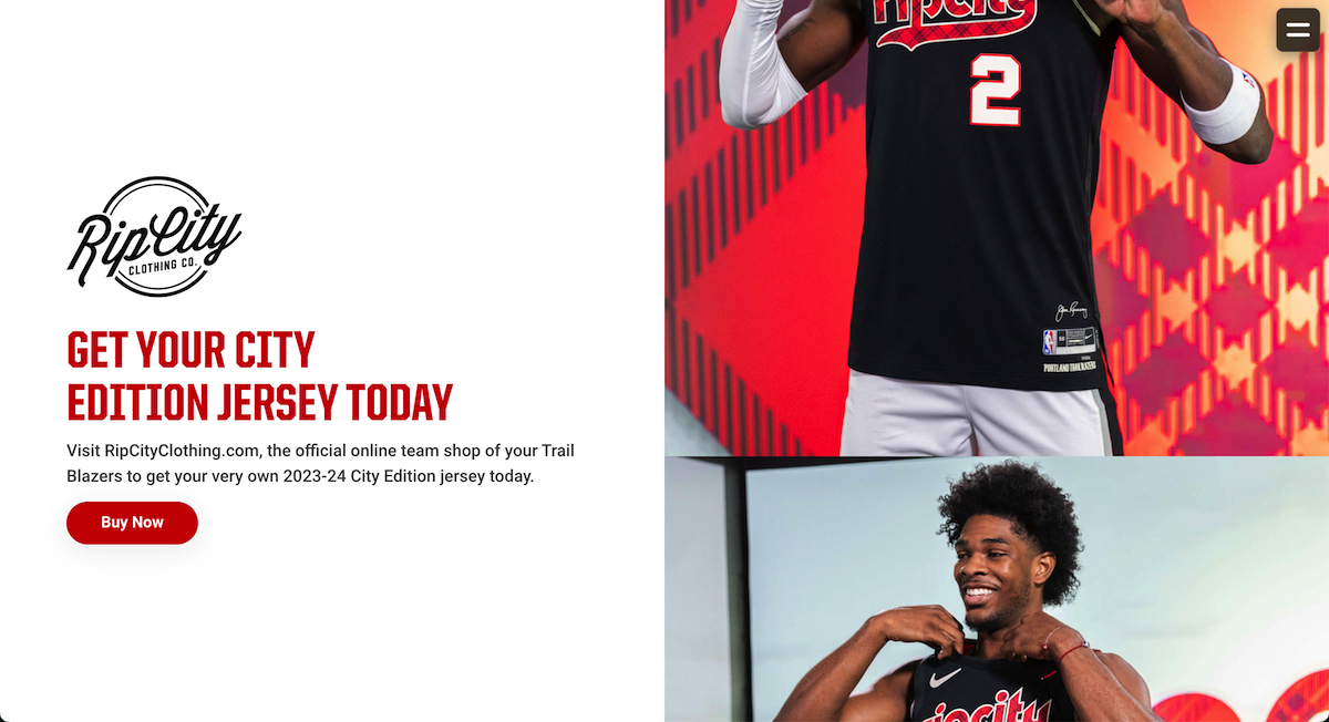 City Edition 2024 Rip City Clothing