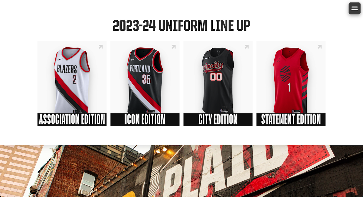 City Edition 2024 Uniforms Section