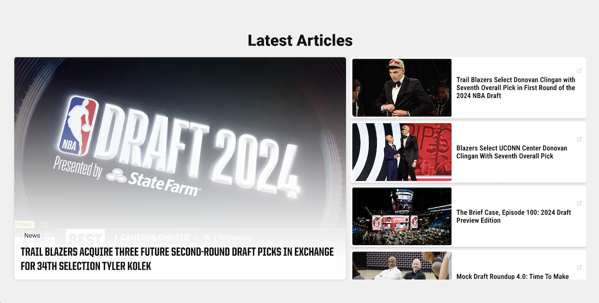 Draft Central Latest Articles