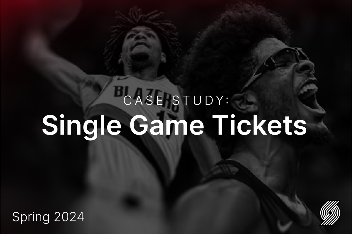 Single Game Tickets Cover